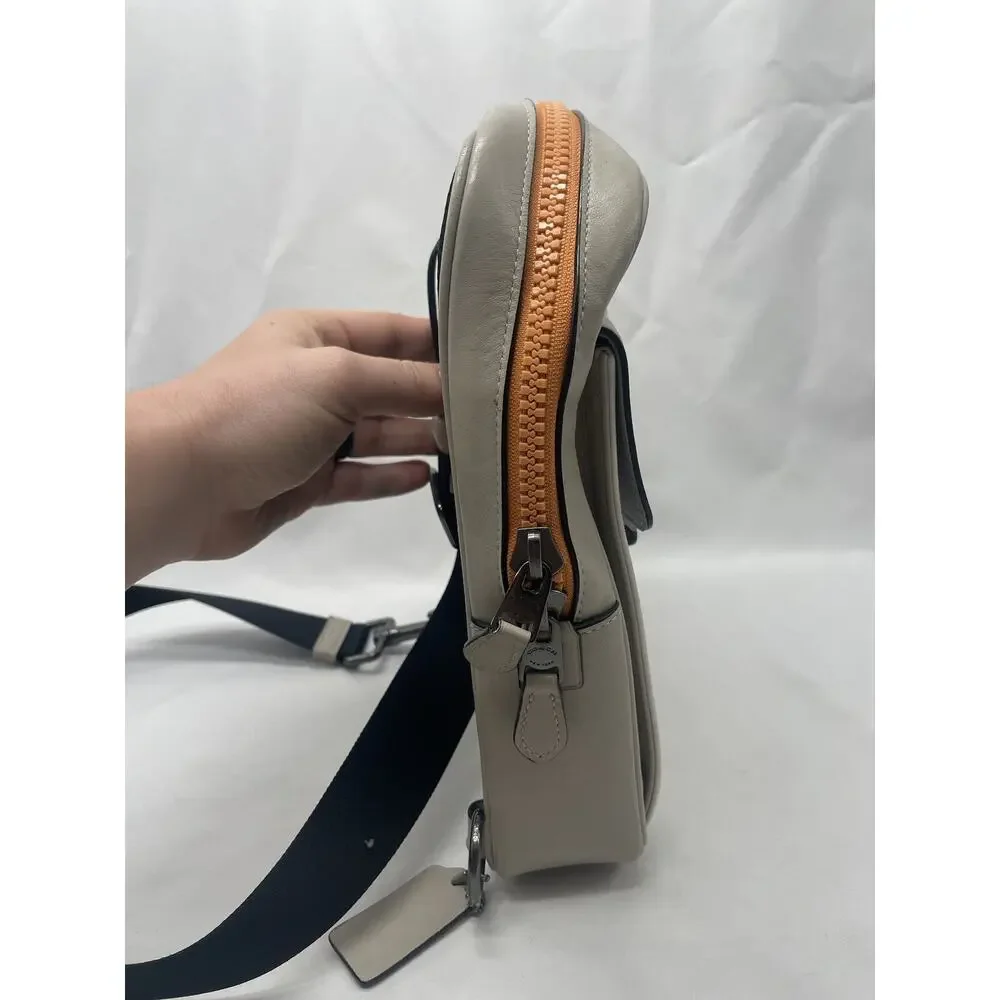 Coach Track Pack In Colorblock‎ Signature Canvas C8126